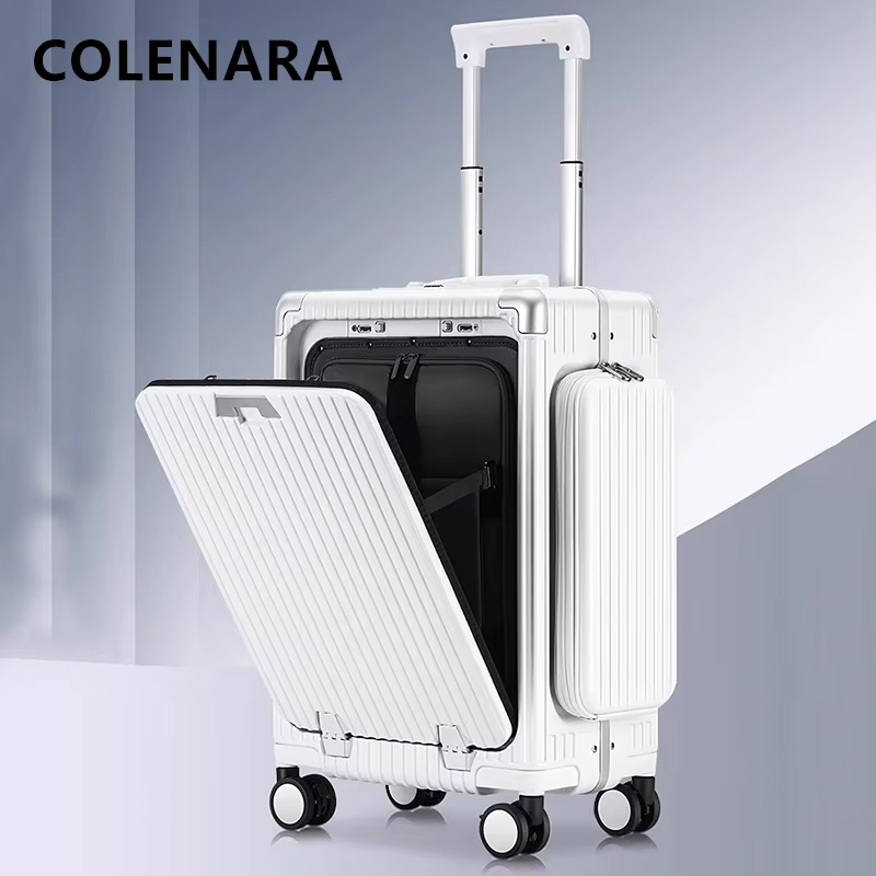 콜레나라 다기능 수트케이스 전면 개방형 탑승용 박스 노 - Front Opening Laptop Luggage 24 Inch 리뷰 및 가격