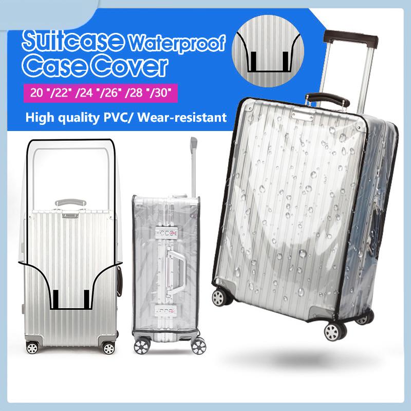 방수 기능이 있는 투명한 여행용 가방 커버, PVC 소 - Luggage Protective Cover Transparent 리뷰 및 가격